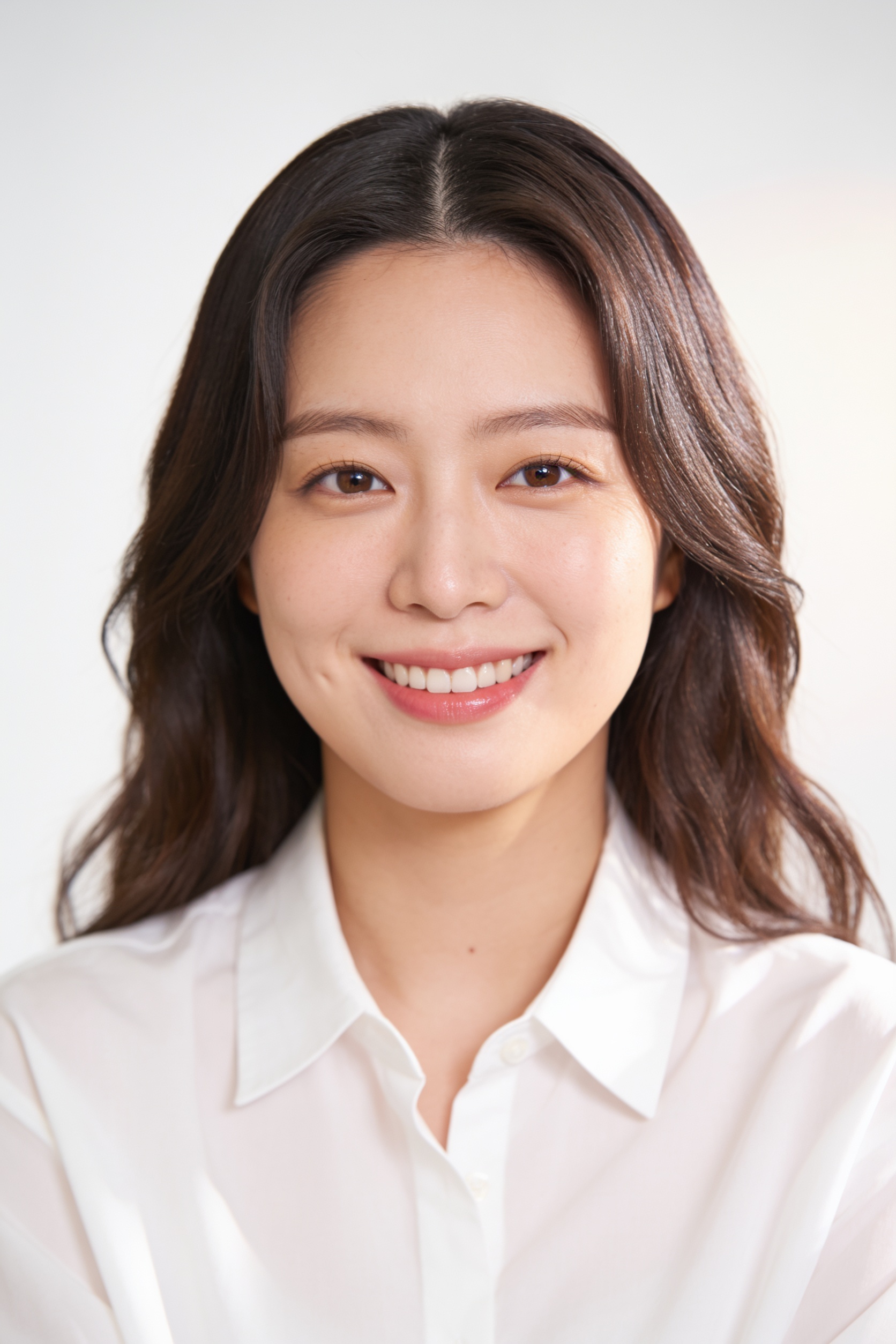 화이트셔츠 미소 프로필