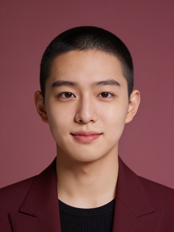 버건디 정장 증명
